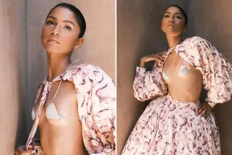 Las fotos que compartió Zendaya en Instagram. Las fotos que compartió Zendaya en Instagram.