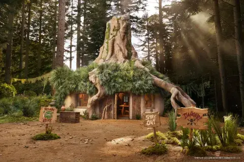 Los fanáticos de Shrek ya pueden alquilar la casa del pantano en Airbnb Los fanáticos de Shrek ya pueden alquilar la casa del pantano en Airbnb