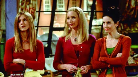 Rachel, Phoeba y Monica, un caso de womance en la pantalla chica Rachel, Phoeba y Monica, un caso de womance en la pantalla chica