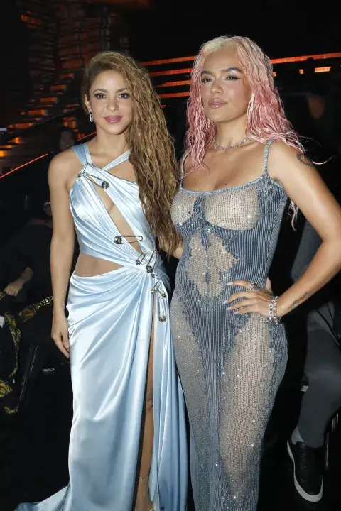 Shakira y Karol G se llevaron el premio a Mejor colaboración su tema TQG, en los MTV Music Video Awards. Shakira y Karol G se llevaron el premio a Mejor colaboración su tema TQG, en los MTV Music Video Awards.