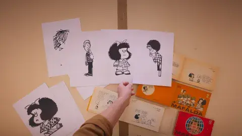 Releyendo: Mafalda, la nueva serie documental del icónico personaje de Quino. Releyendo: Mafalda, la nueva serie documental del icónico personaje de Quino.