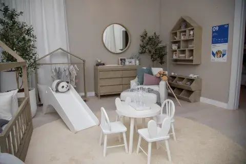 Así es el cuarto de niños de Pampita inspirado en la filosofía Montessori. Así es el cuarto de niños de Pampita inspirado en la filosofía Montessori.