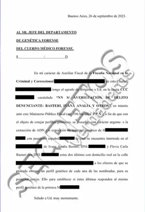 El pedido de ADN para la mujer que podría ser madre de Luis Miguel. El pedido de ADN para la mujer que podría ser madre de Luis Miguel.