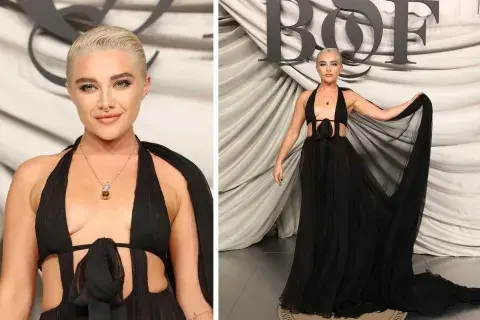 Florence Pugh sorprendió en la red carpet del Paris Fashion Week Florence Pugh sorprendió en la red carpet del Paris Fashion Week
