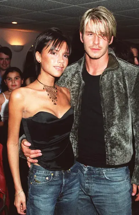 David y Victoria Beckham. David y Victoria Beckham.