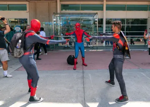 Disfraz de Spider-Man.