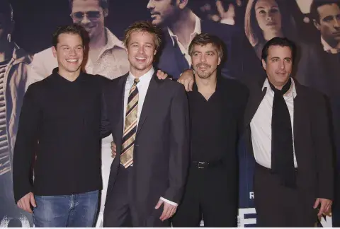 El elenco original de la primera película de Ocean's Eleven. El elenco original de la primera película de Ocean's Eleven.