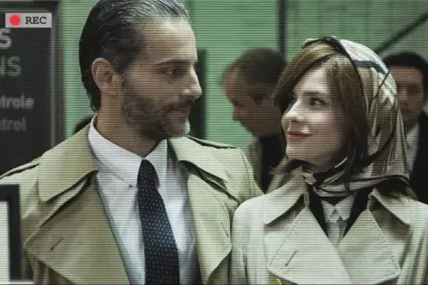 Joaquín Furriel junto a la China Suarez en la película El Duelo. Joaquín Furriel junto a la China Suarez en la película El Duelo.