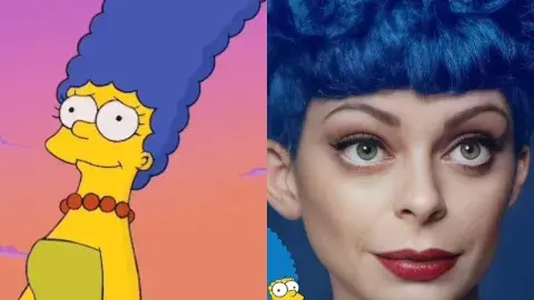 Marge Simpson según la IA Marge Simpson según la IA