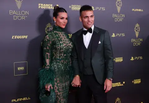 Lautaro Martínez y su esposa, Agustina Gandolfo. Lautaro Martínez y su esposa, Agustina Gandolfo.