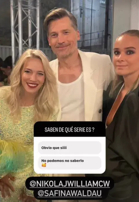 Luisana Lopilato y Nikolaj Coster-Waldau en la Semana de la Moda en París. Luisana Lopilato y Nikolaj Coster-Waldau en la Semana de la Moda en París.