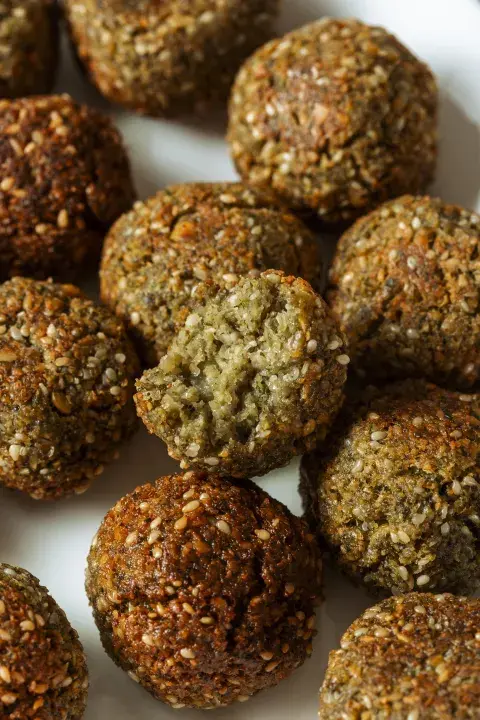 Receta: Buñuelos de acelga. Receta: Buñuelos de acelga.