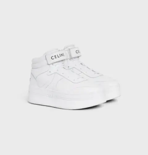 Zapatillas botita con plataforma, Celine. Zapatillas botita con plataforma, Celine.