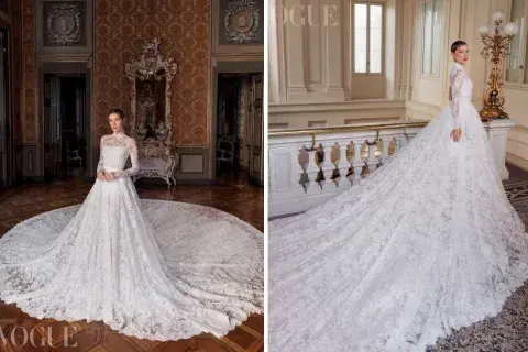 Así es el vestido de novia soñado de de Michelle Salas, la hija de Luis Miguel Así es el vestido de novia soñado de de Michelle Salas, la hija de Luis Miguel