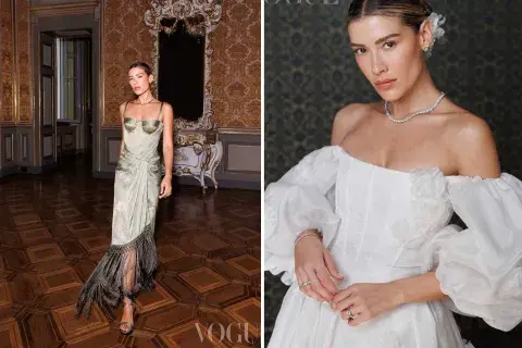 Michelle Salas lució varios cambios a lo largo de los tres días que duró su boda en La Toscana Michelle Salas lució varios cambios a lo largo de los tres días que duró su boda en La Toscana