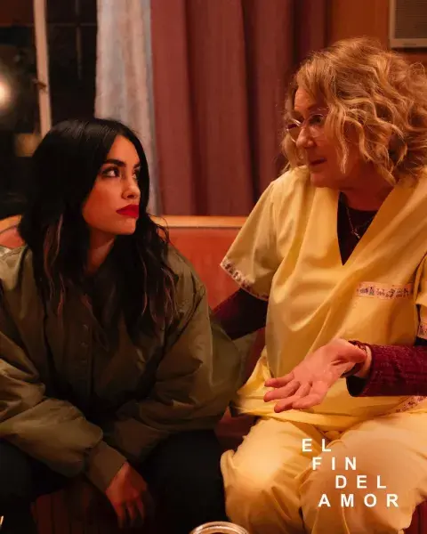 Lali y Verónica Llinás en El fin del amor 2. Lali y Verónica Llinás en El fin del amor 2.
