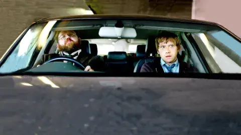 Nick Frost y Rupert Grint en Sick Note, baja por enfermedad.