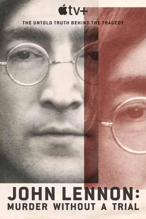 El afiche oficial de John Lennon: asesinato sin juicio. El afiche oficial de John Lennon: asesinato sin juicio.