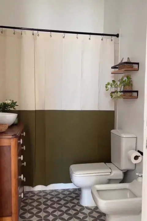 Baño: así quedó luego de las reformas. Baño: así quedó luego de las reformas.