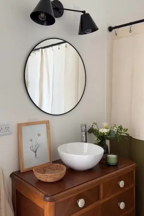 Baño: así quedó luego de las reformas. Baño: así quedó luego de las reformas.