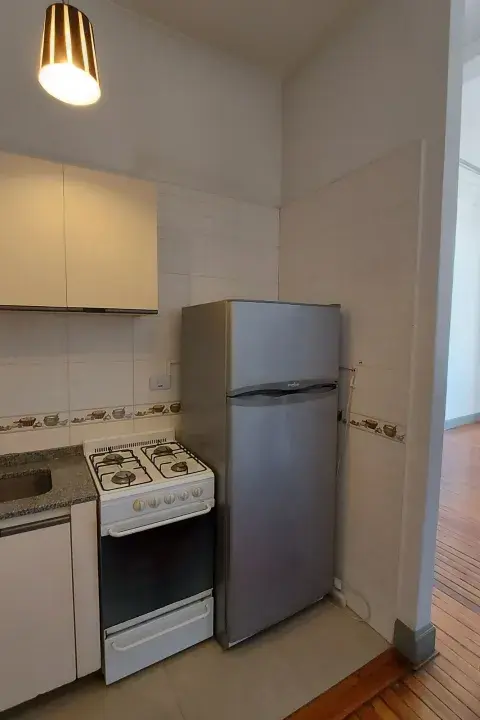 Esta era la cocina antes de ser remodelada.