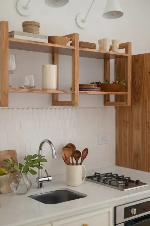 Así quedó la cocina después de la remodelación. 