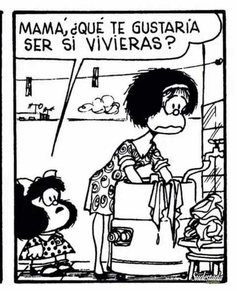 Mafalda y sus preguntas sobre el rol de la mujer Mafalda y sus preguntas sobre el rol de la mujer