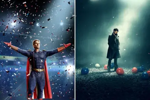 Primeras imágenes de Homelander y Butcher. Primeras imágenes de Homelander y Butcher.