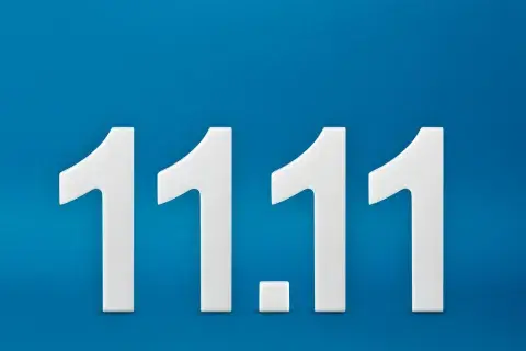 11.11 es la hora mágica. 11.11 es la hora mágica.