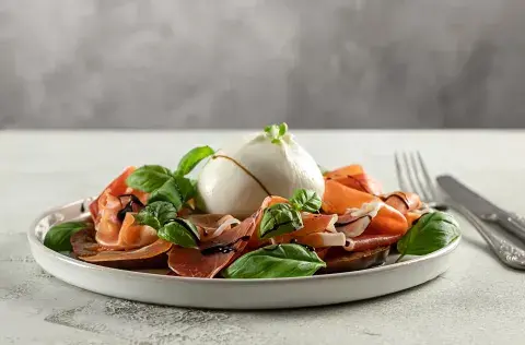 Martinelli tiene una ensalada con burrata que es riquísima. Martinelli tiene una ensalada con burrata que es riquísima.
