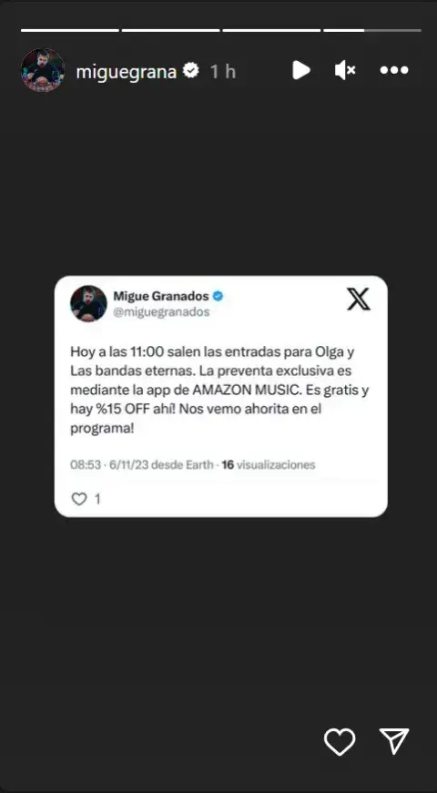 Olga y Las bandas eternas.
