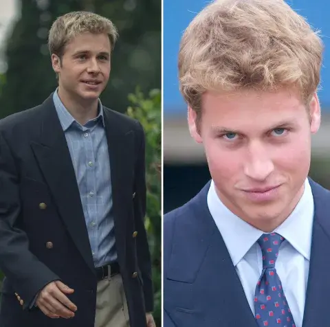 Ed McVey es el joven Príncipe William de The Crown. Ed McVey es el joven Príncipe William de The Crown.