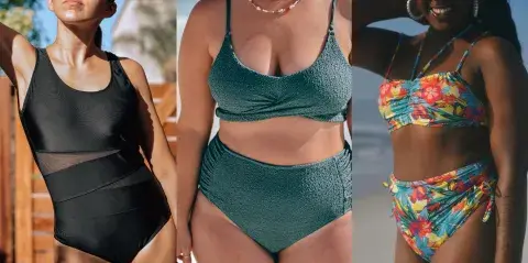 Para todos los cuerpos y forma (enteriza, $45.347 / bikini texturada, $50.302 / bikini estampada, $45.408). Para todos los cuerpos y forma (enteriza, $45.347 / bikini texturada, $50.302 / bikini estampada, $45.408).