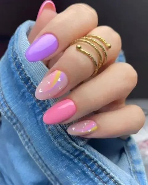 También está buenísimo combinar colores plenos con arcoiris. También está buenísimo combinar colores plenos con arcoiris.
