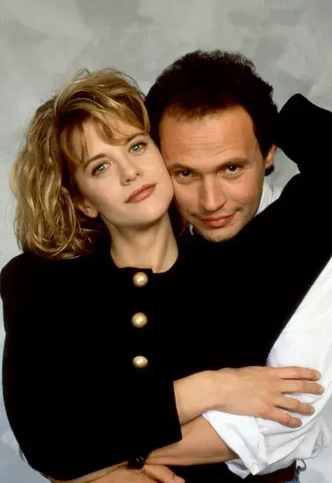 Meg Ryan y Billy Crystal en Cuando Harry conoció a Sally. Meg Ryan y Billy Crystal en Cuando Harry conoció a Sally.