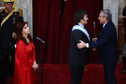 La asunción de Javier Milei, nuevo presidente de Argentina. La asunción de Javier Milei, nuevo presidente de Argentina.