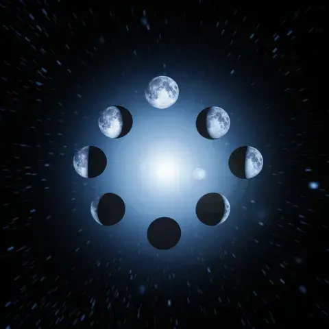 El calendario lunar de enero 2024. El calendario lunar de enero 2024.