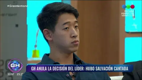 El comunicado de Gran Hermano tras la salvación cantada. El comunicado de Gran Hermano tras la salvación cantada.