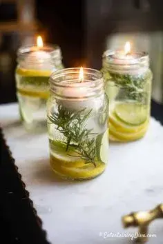 Velas cítricas Velas cítricas