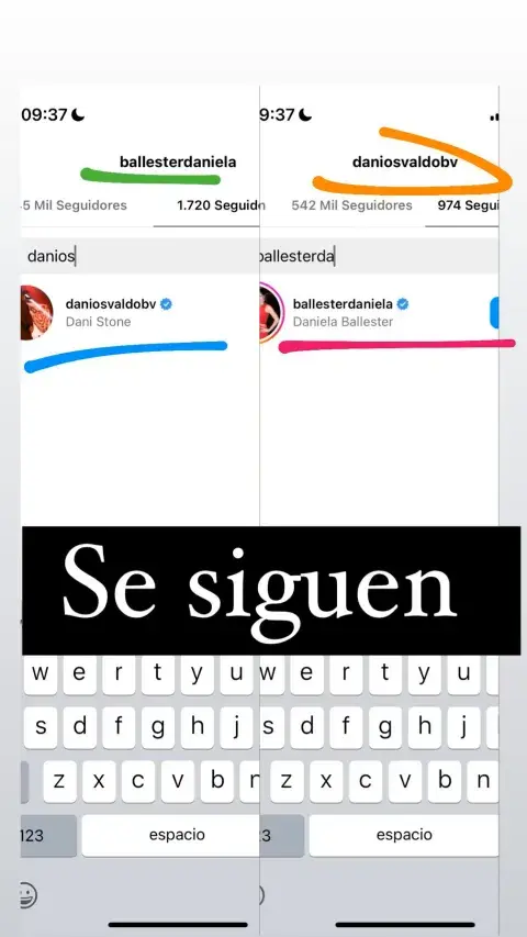 Las pruebas que Juariu compartió en sus Stories de Instagram sobre la relación entre Daniel Osvaldo y Daniela Ballester. Las pruebas que Juariu compartió en sus Stories de Instagram sobre la relación entre Daniel Osvaldo y Daniela Ballester.