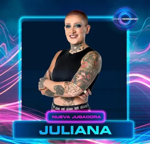 Ella es Juliana Staglione, una de las nuevas jugadores de Gran Hermano. Ella es Juliana Staglione, una de las nuevas jugadores de Gran Hermano.