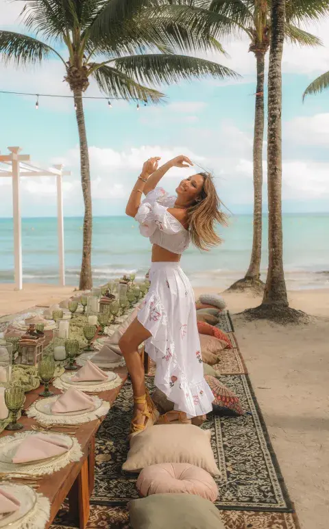 Las exclusivas imágenes del cumpleaños de Pampita en México. Las exclusivas imágenes del cumpleaños de Pampita en México.