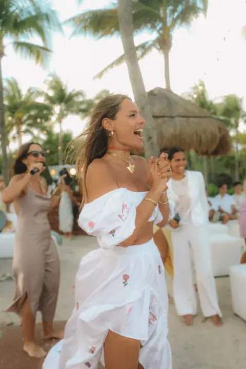 Las exclusivas imágenes del cumpleaños de Pampita en México. Las exclusivas imágenes del cumpleaños de Pampita en México.