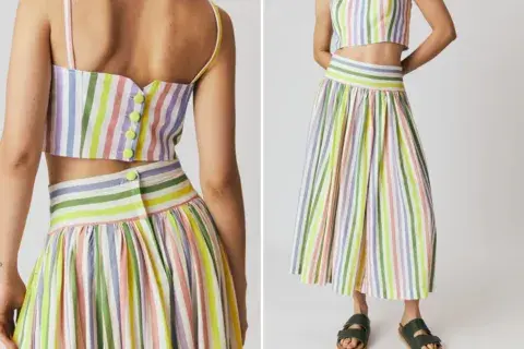 Más en plan conjunto (top y falda) Bolivia tiene varios diseños copados de polleras largas con croptops. Estos colores quedan súper. Más en plan conjunto (top y falda) Bolivia tiene varios diseños copados de polleras largas con croptops. Estos colores quedan súper.