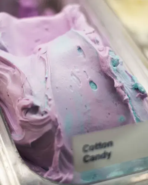 ¿Quién no soñó con un helado de cotton candy? ¿Quién no soñó con un helado de cotton candy?