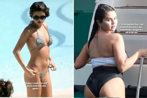 Las stories de Selena Gomez sobre su cambio físico. Las stories de Selena Gomez sobre su cambio físico.