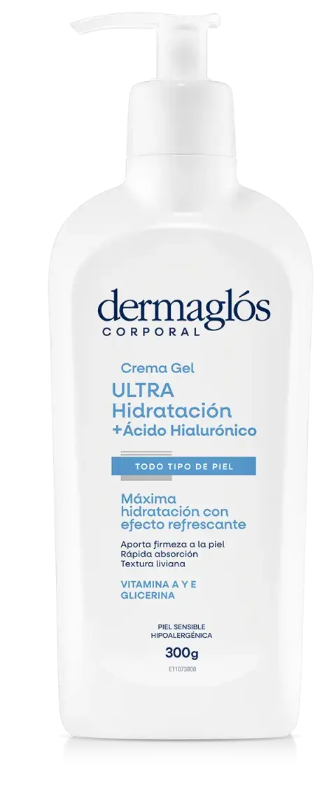 Dermaglós Corporal Crema Gel Ultra Hidratación + Ácido Hialurónico Dermaglós Corporal Crema Gel Ultra Hidratación + Ácido Hialurónico