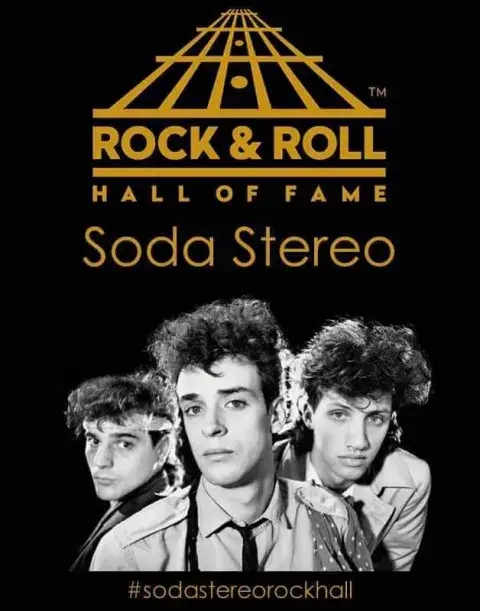 La campaña para que Soda Stereo llegue al Rock and Roll Hall of Fame. La campaña para que Soda Stereo llegue al Rock and Roll Hall of Fame.