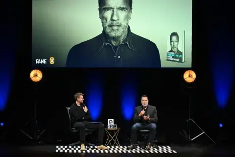 Arnold Schwarzenegger presentó El poder de ser valioso a principios de 2024. Arnold Schwarzenegger presentó El poder de ser valioso a principios de 2024.