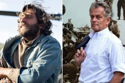 Rafael Federman interpreta a Eduardo Strauch en La sociedad de la nieve. Rafael Federman interpreta a Eduardo Strauch en La sociedad de la nieve.